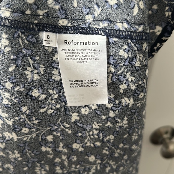 Reformation Frasier Dress size 8 - Picture 7 of 8